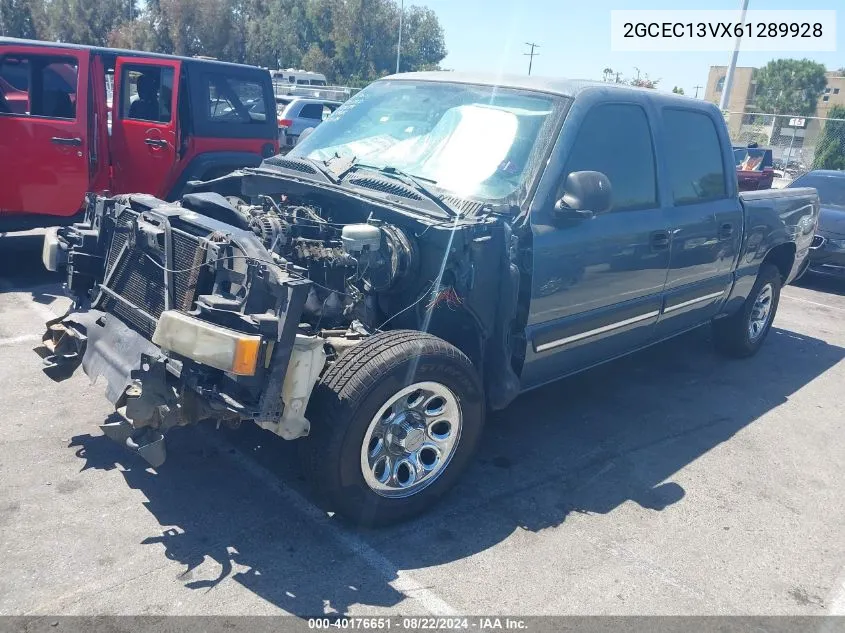 2006 Chevrolet Silverado 1500 Ls VIN: 2GCEC13VX61289928 Lot: 40176651