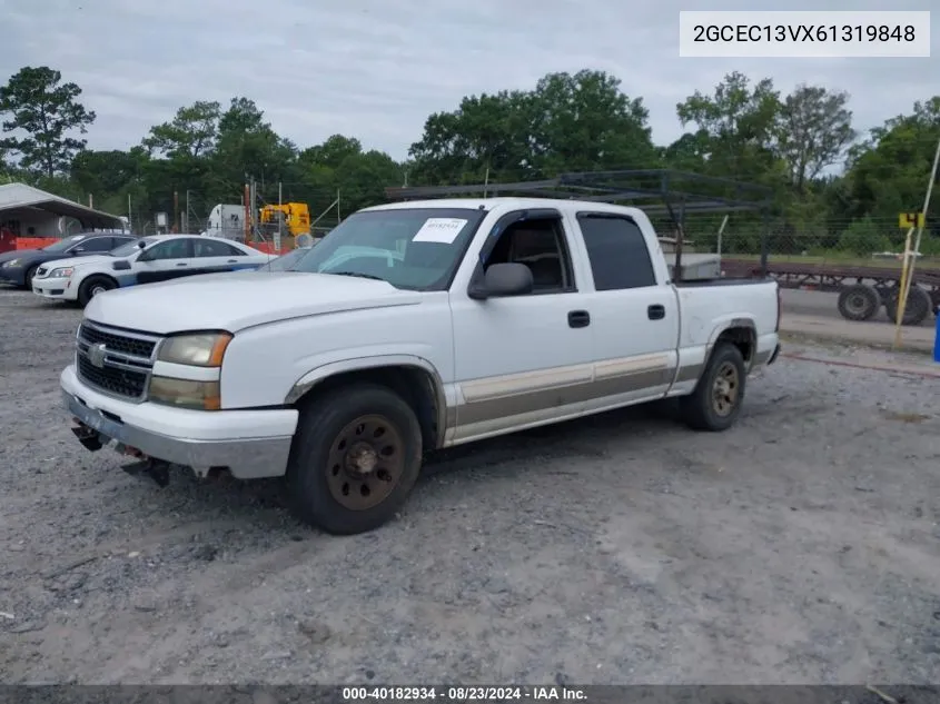 2006 Chevrolet Silverado 1500 Ls VIN: 2GCEC13VX61319848 Lot: 40182934