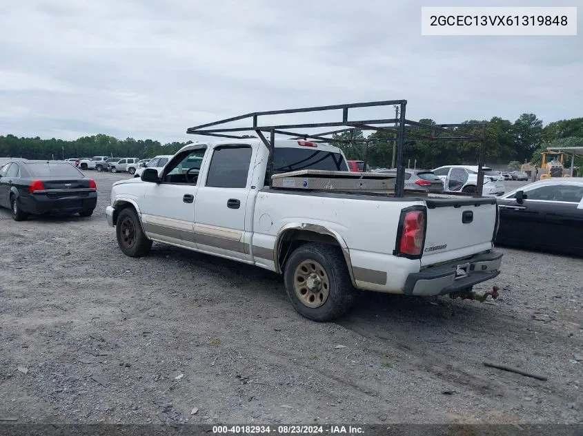 2006 Chevrolet Silverado 1500 Ls VIN: 2GCEC13VX61319848 Lot: 40182934