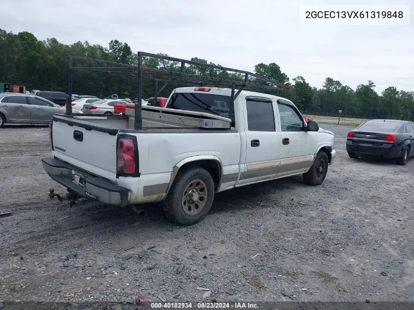 2006 Chevrolet Silverado 1500 Ls VIN: 2GCEC13VX61319848 Lot: 40182934