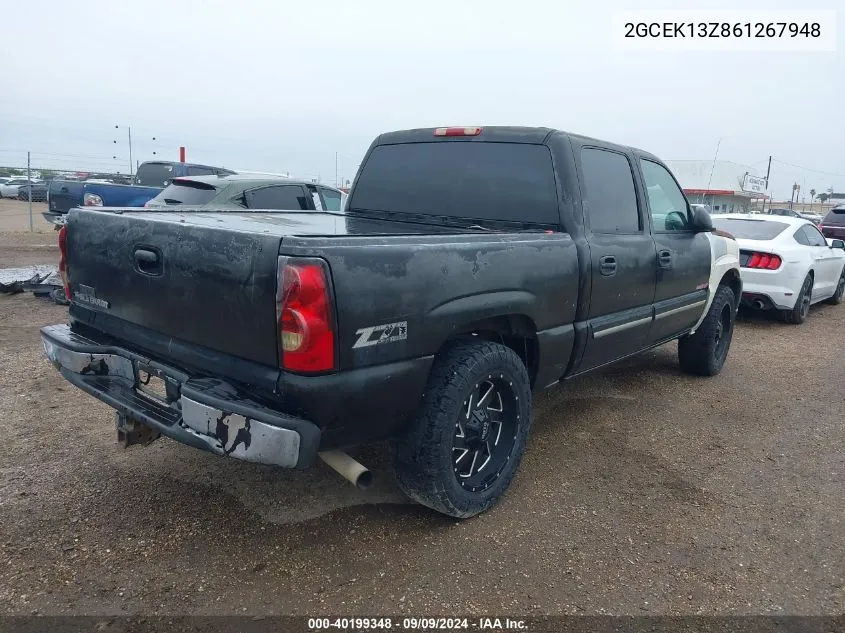 2006 Chevrolet Silverado 1500 Lt3 VIN: 2GCEK13Z861267948 Lot: 40199348