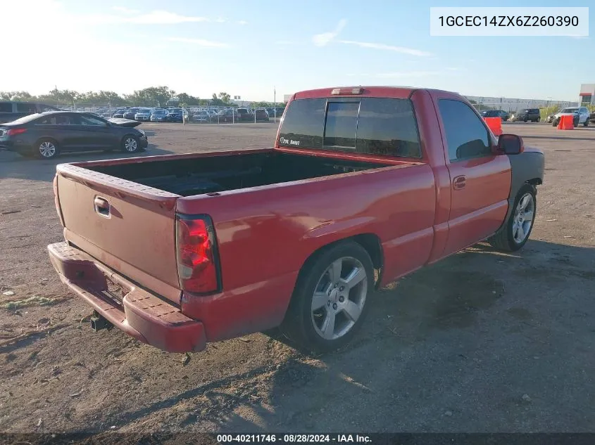 1GCEC14ZX6Z260390 2006 Chevrolet Silverado 1500 Lt1