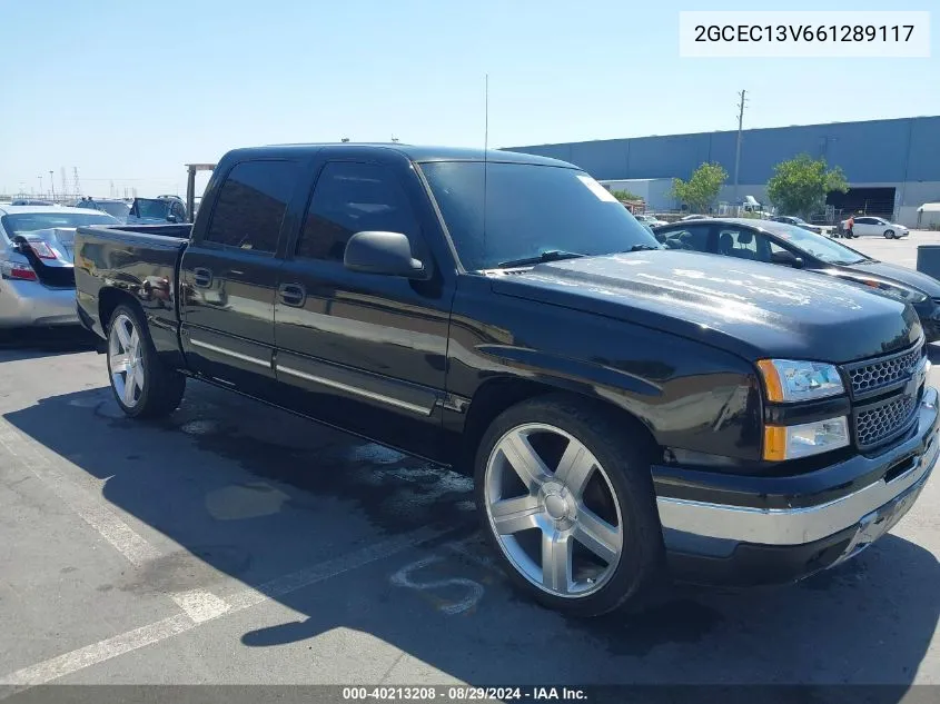 2006 Chevrolet Silverado 1500 Ls VIN: 2GCEC13V661289117 Lot: 40213208