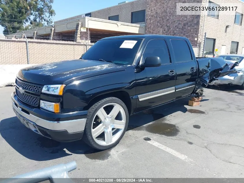 2006 Chevrolet Silverado 1500 Ls VIN: 2GCEC13V661289117 Lot: 40213208