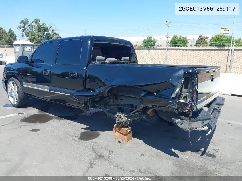 2006 Chevrolet Silverado 1500 Ls VIN: 2GCEC13V661289117 Lot: 40213208