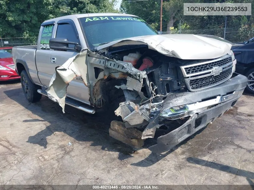 2006 Chevrolet Silverado 2500Hd Work Truck VIN: 1GCHK29U36E239553 Lot: 40213445