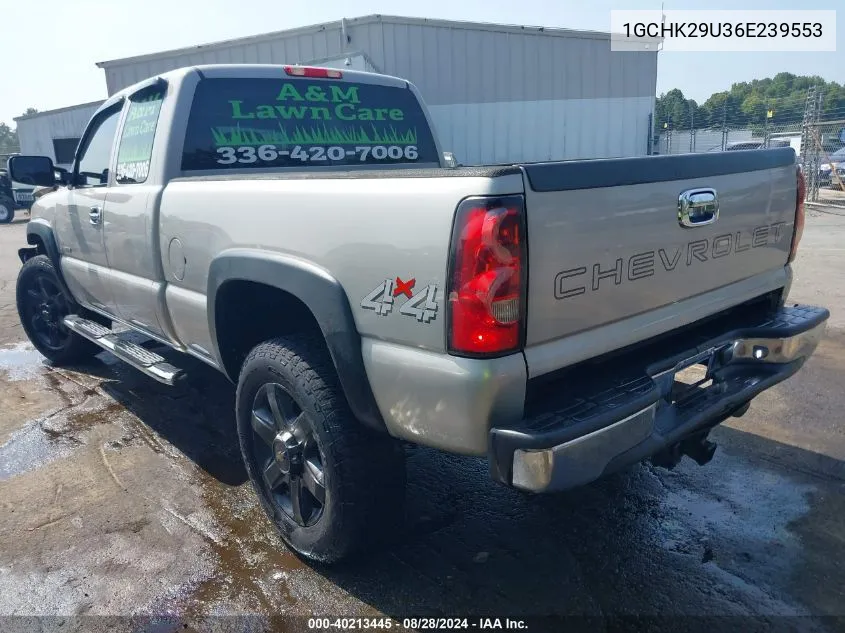 2006 Chevrolet Silverado 2500Hd Work Truck VIN: 1GCHK29U36E239553 Lot: 40213445