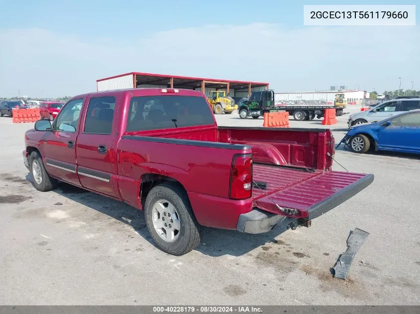 2006 Chevrolet Silverado 1500 Lt1 VIN: 2GCEC13T561179660 Lot: 40228179