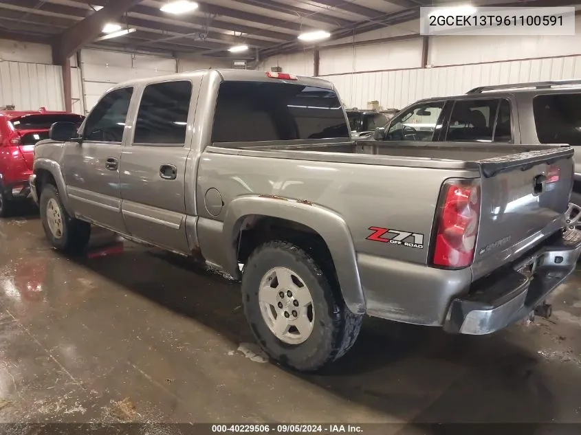 2006 Chevrolet Silverado 1500 Lt1 VIN: 2GCEK13T961100591 Lot: 40229506