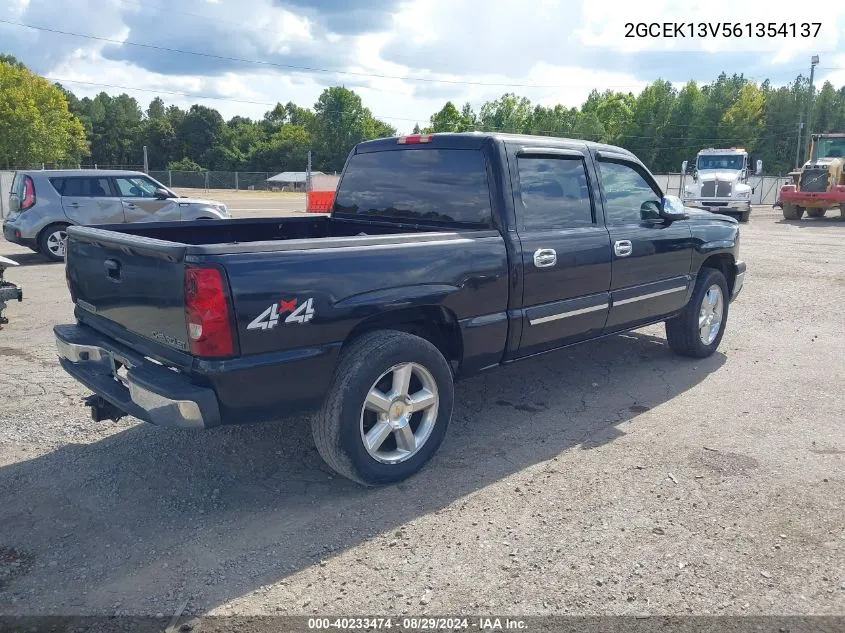 2006 Chevrolet Silverado 1500 Ls VIN: 2GCEK13V561354137 Lot: 40233474