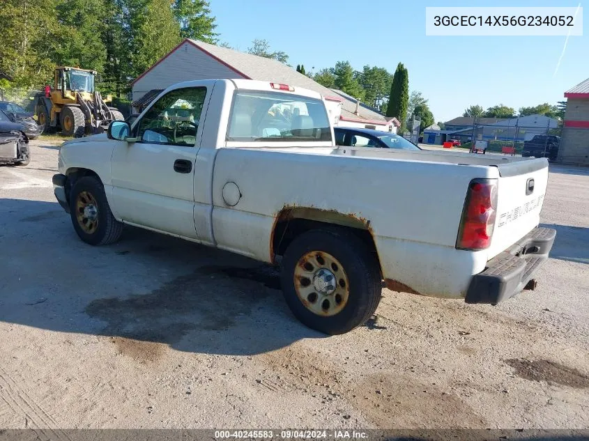 2006 Chevrolet Silverado 1500 Work Truck VIN: 3GCEC14X56G234052 Lot: 40245583