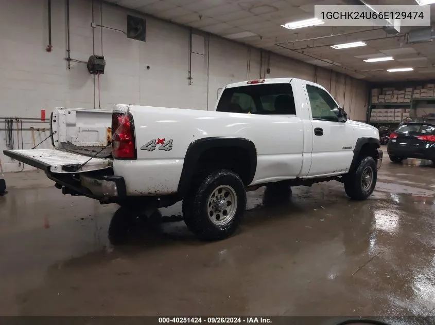 1GCHK24U66E129474 2006 Chevrolet Silverado 2500Hd Work Truck