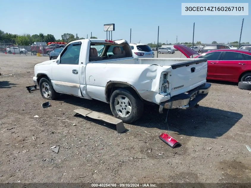 2006 Chevrolet Silverado 1500 Lt1 VIN: 3GCEC14Z16G267101 Lot: 40254765