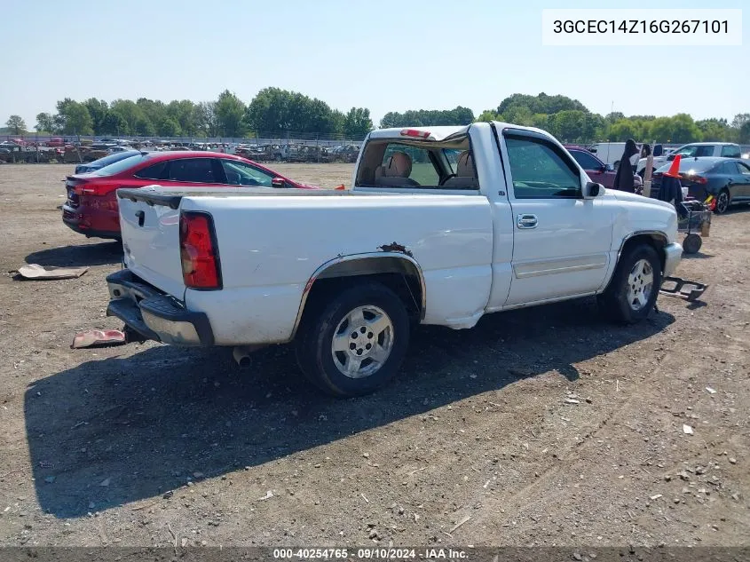 2006 Chevrolet Silverado 1500 Lt1 VIN: 3GCEC14Z16G267101 Lot: 40254765