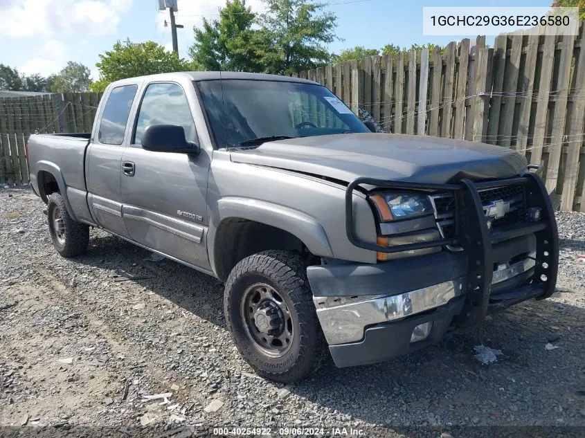 2006 Chevrolet Silverado 2500Hd Lt3 VIN: 1GCHC29G36E236580 Lot: 40254922