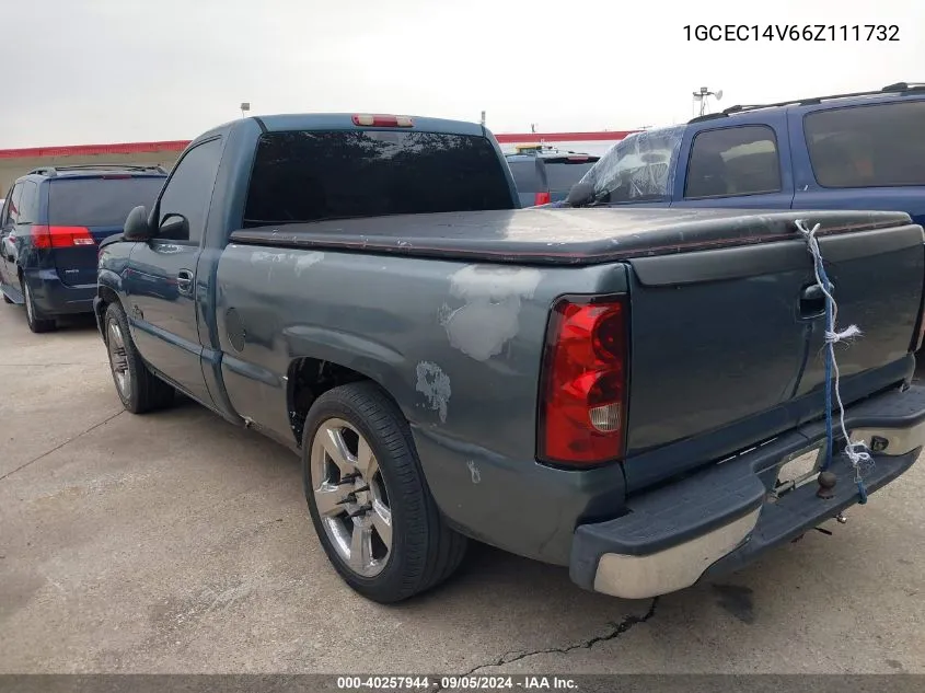 2006 Chevrolet Silverado 1500 Work Truck VIN: 1GCEC14V66Z111732 Lot: 40257944