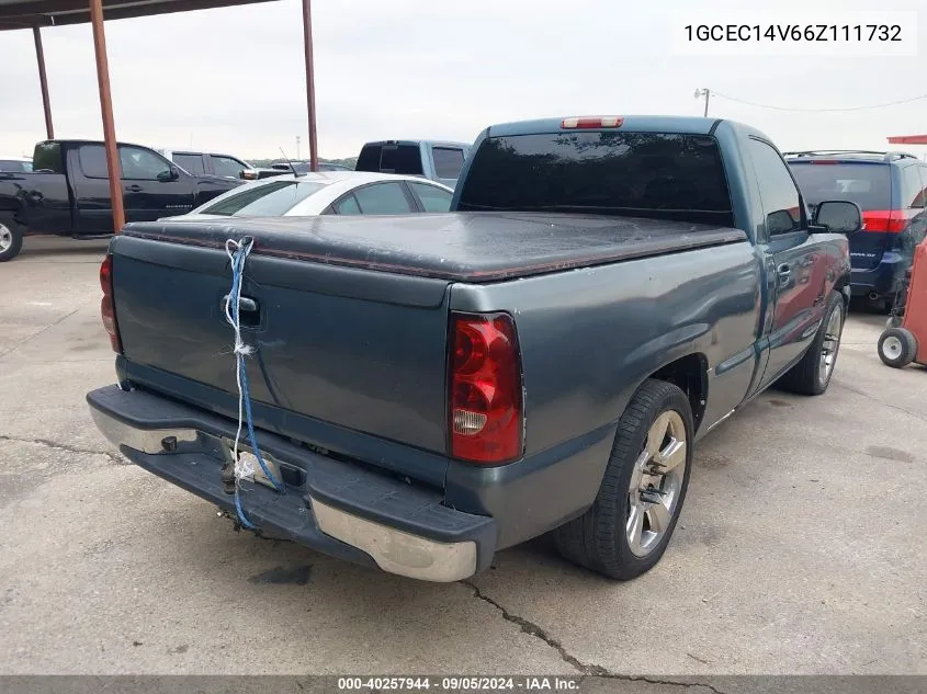 2006 Chevrolet Silverado 1500 Work Truck VIN: 1GCEC14V66Z111732 Lot: 40257944