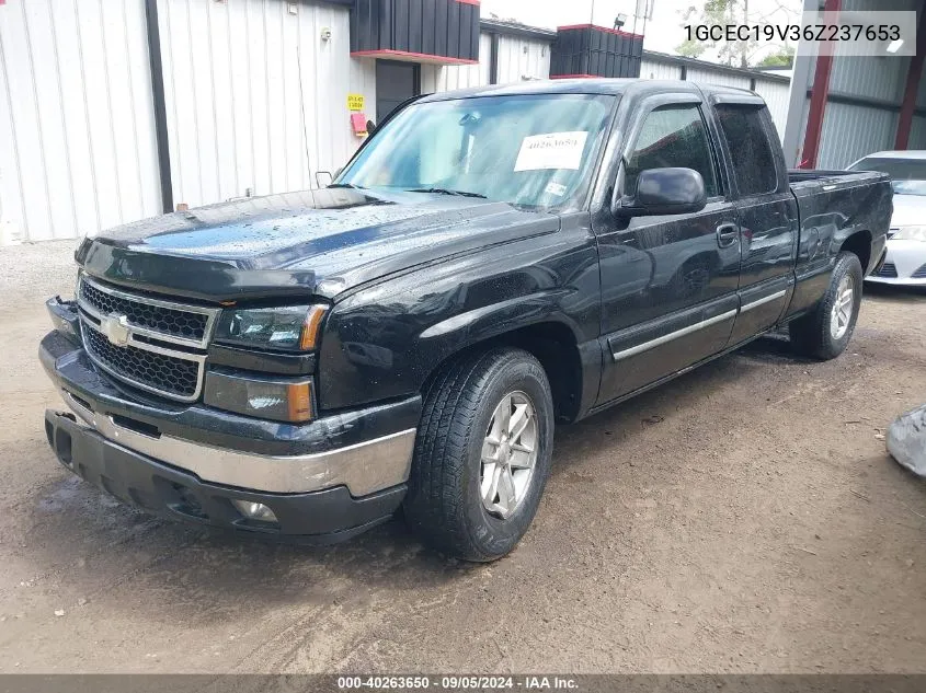 2006 Chevrolet Silverado 1500 Lt1 VIN: 1GCEC19V36Z237653 Lot: 40263650