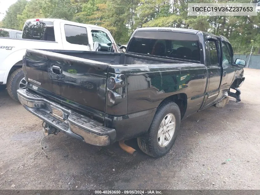 2006 Chevrolet Silverado 1500 Lt1 VIN: 1GCEC19V36Z237653 Lot: 40263650