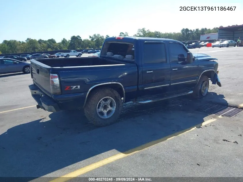 2006 Chevrolet Silverado 1500 Lt1 VIN: 2GCEK13T961186467 Lot: 40270248