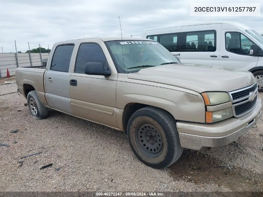 2006 Chevrolet Silverado C1500 VIN: 2GCEC13V161257787 Lot: 40272247