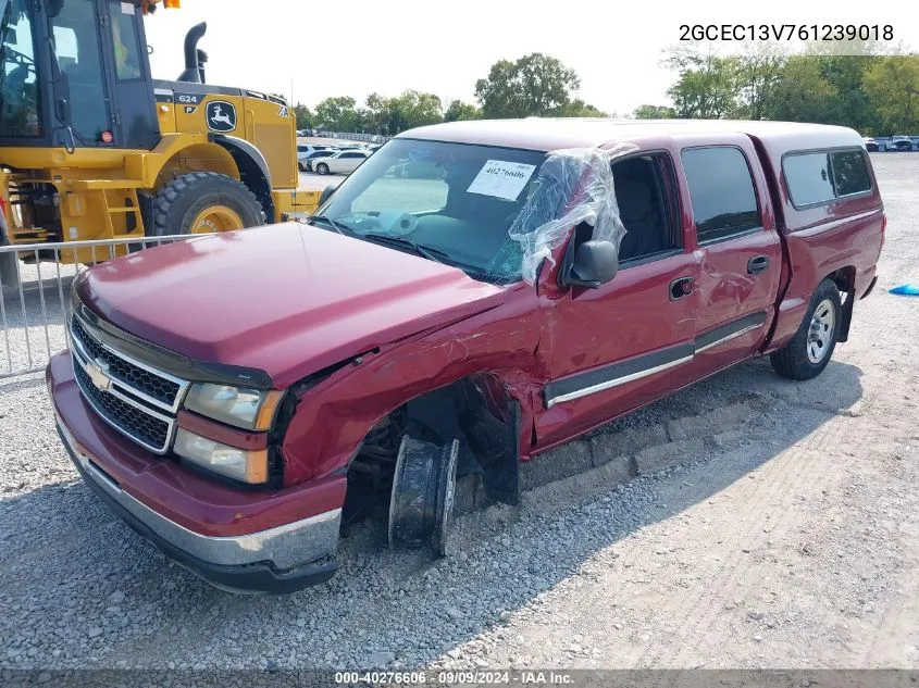 2006 Chevrolet Silverado 1500 Ls VIN: 2GCEC13V761239018 Lot: 40276606