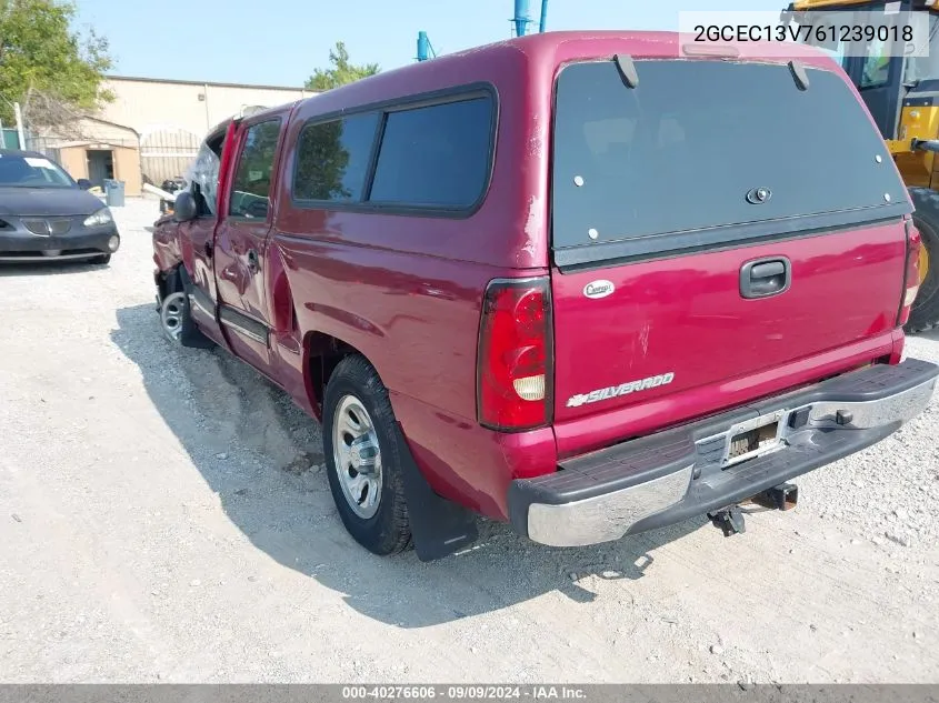 2006 Chevrolet Silverado 1500 Ls VIN: 2GCEC13V761239018 Lot: 40276606