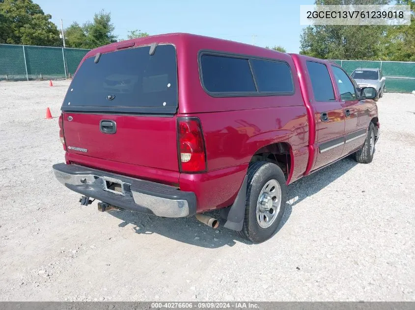 2006 Chevrolet Silverado 1500 Ls VIN: 2GCEC13V761239018 Lot: 40276606