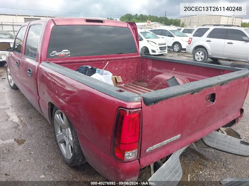 2GCEC13T261140248 2006 Chevrolet Silverado 1500 Lt2