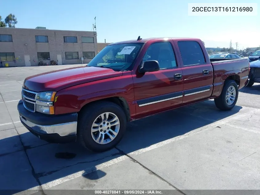 2GCEC13T161216980 2006 Chevrolet Silverado 1500 Lt3