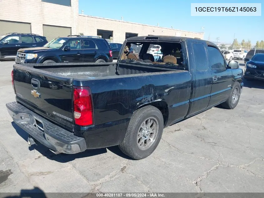 1GCEC19T66Z145063 2006 Chevrolet Silverado 1500 Lt2