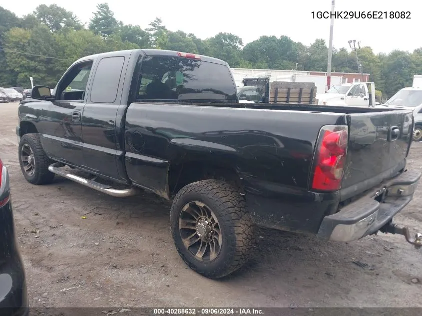 2006 Chevrolet Silverado 2500Hd Lt3 VIN: 1GCHK29U66E218082 Lot: 40288632