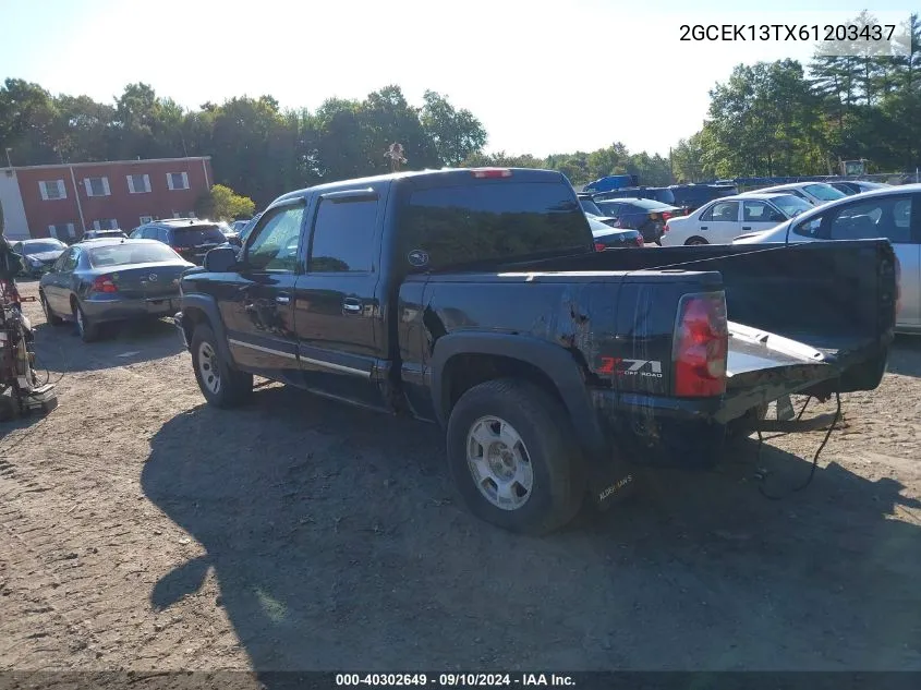 2006 Chevrolet Silverado K1500 VIN: 2GCEK13TX61203437 Lot: 40302649