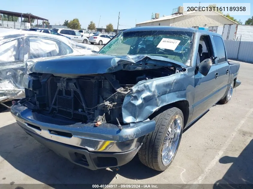 2006 Chevrolet Silverado 1500 Lt1 VIN: 2GCEC13T161189358 Lot: 40304917