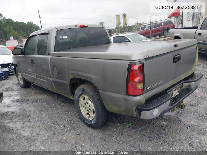 2006 Chevrolet Silverado 1500 Hybrid Lt1 VIN: 1GCEC19T36Z258811 Lot: 40307324