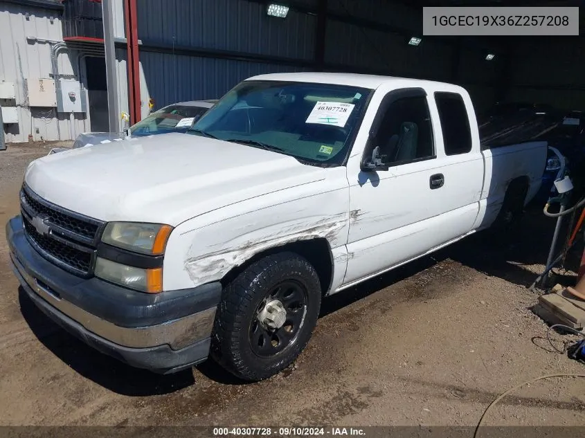 2006 Chevrolet Silverado 1500 Work Truck VIN: 1GCEC19X36Z257208 Lot: 40307728