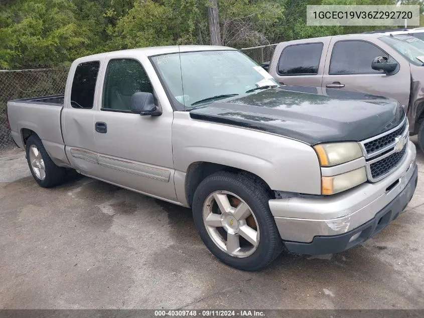 2006 Chevrolet Silverado 1500 Lt1 VIN: 1GCEC19V36Z292720 Lot: 40309748