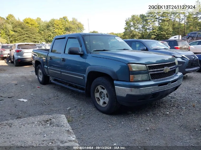 2006 Chevrolet Silverado 1500 Lt1 VIN: 2GCEK13T261127924 Lot: 40314464