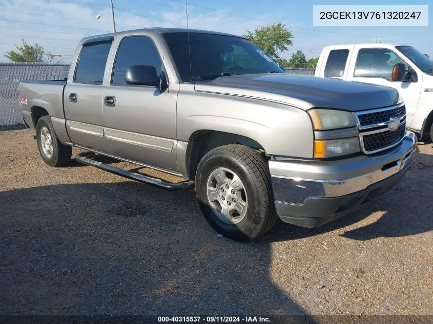 2006 Chevrolet Silverado 1500 Ls VIN: 2GCEK13V761320247 Lot: 40315537