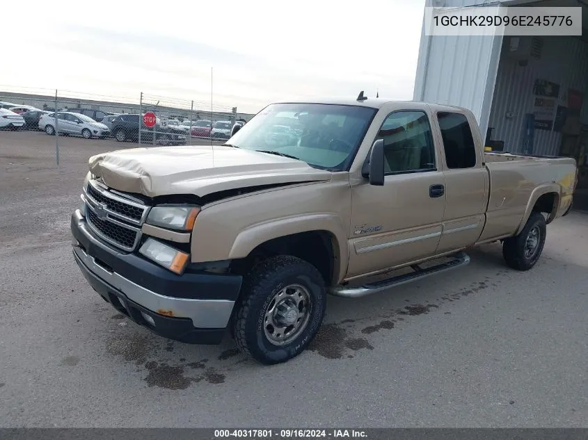 2006 Chevrolet Silverado 2500Hd Lt1 VIN: 1GCHK29D96E245776 Lot: 40317801