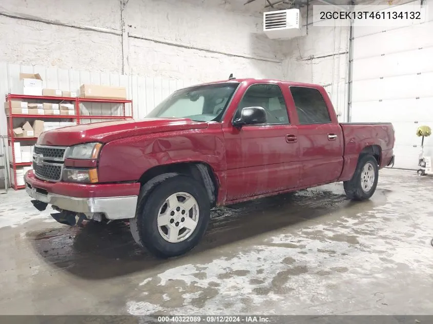 2006 Chevrolet Silverado K1500 VIN: 2GCEK13T461134132 Lot: 40322089