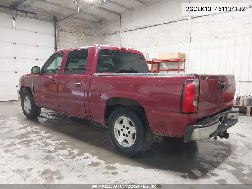 2006 Chevrolet Silverado K1500 VIN: 2GCEK13T461134132 Lot: 40322089