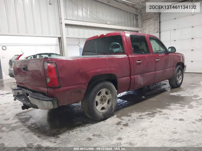 2006 Chevrolet Silverado K1500 VIN: 2GCEK13T461134132 Lot: 40322089