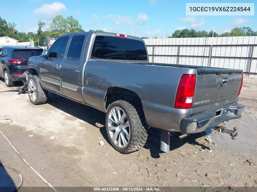 2006 Chevrolet Silverado C1500 VIN: 1GCEC19VX6Z224544 Lot: 40322496