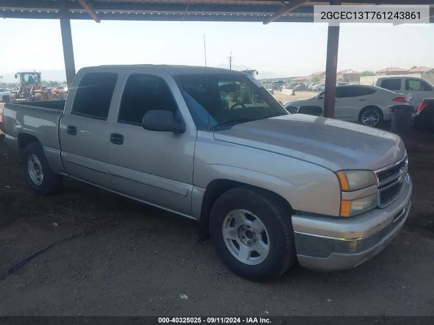 2006 Chevrolet Silverado 1500 C1500 VIN: 2GCEC13T761243861 Lot: 40325025