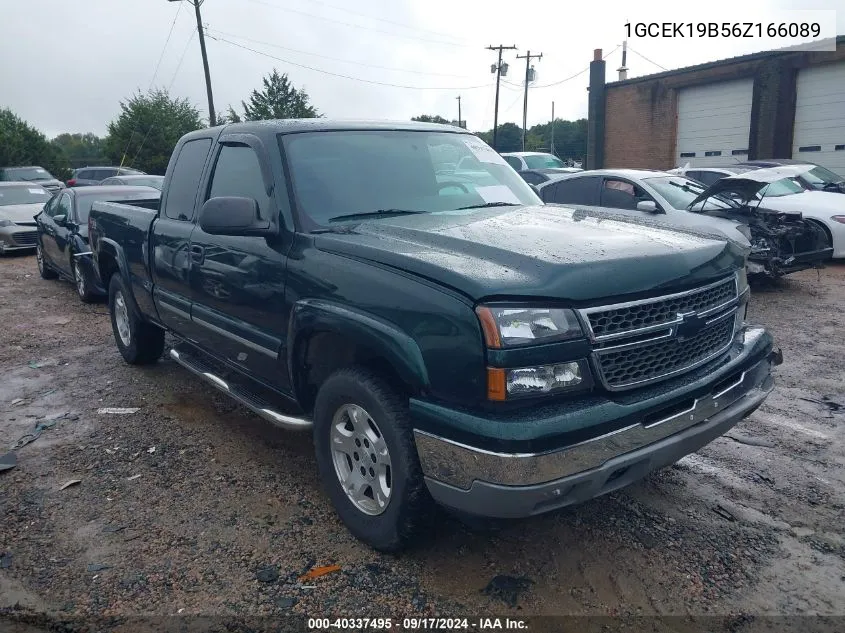 2006 Chevrolet Silverado K1500 VIN: 1GCEK19B56Z166089 Lot: 40337495