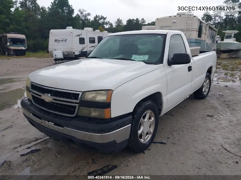 2006 Chevrolet Silverado 1500 Work Truck VIN: 3GCEC14X96G144709 Lot: 40341914