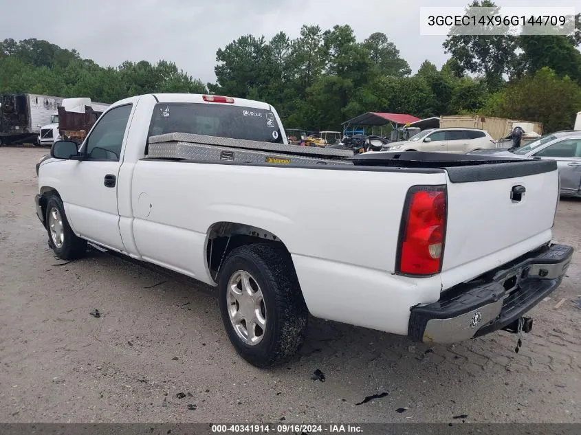 2006 Chevrolet Silverado 1500 Work Truck VIN: 3GCEC14X96G144709 Lot: 40341914