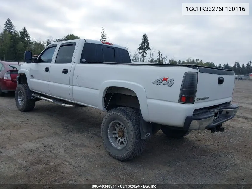 1GCHK33276F130116 2006 Chevrolet Silverado 3500 Lt1