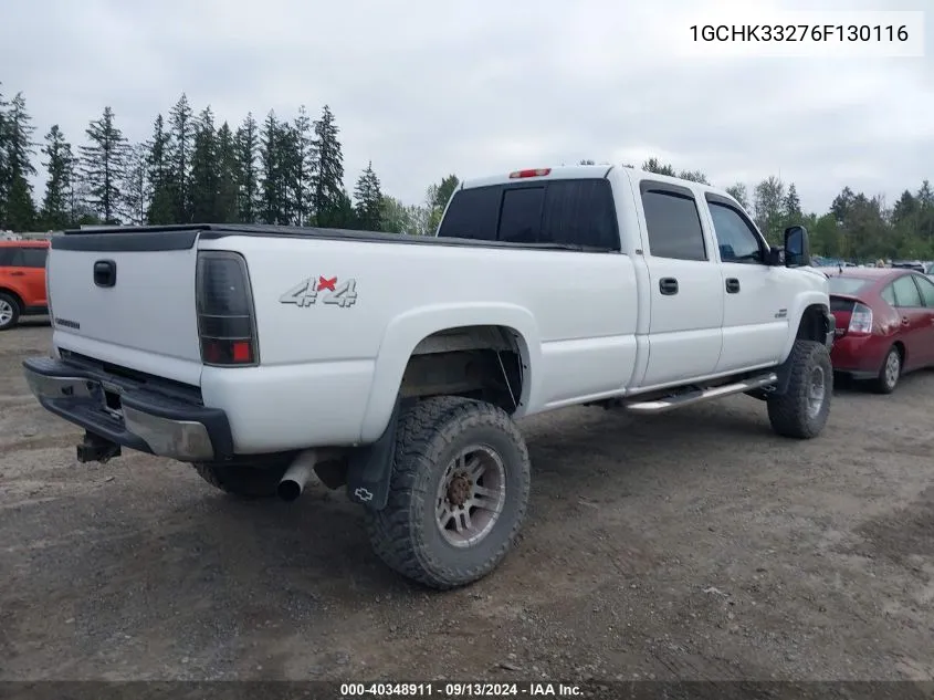 1GCHK33276F130116 2006 Chevrolet Silverado 3500 Lt1